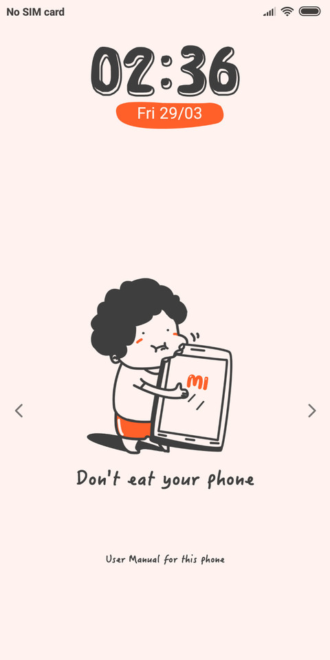 The User Manual preview