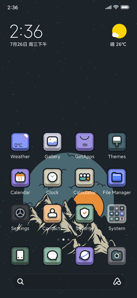 Mountain and Night preview