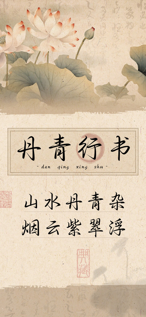 丹青行书 preview