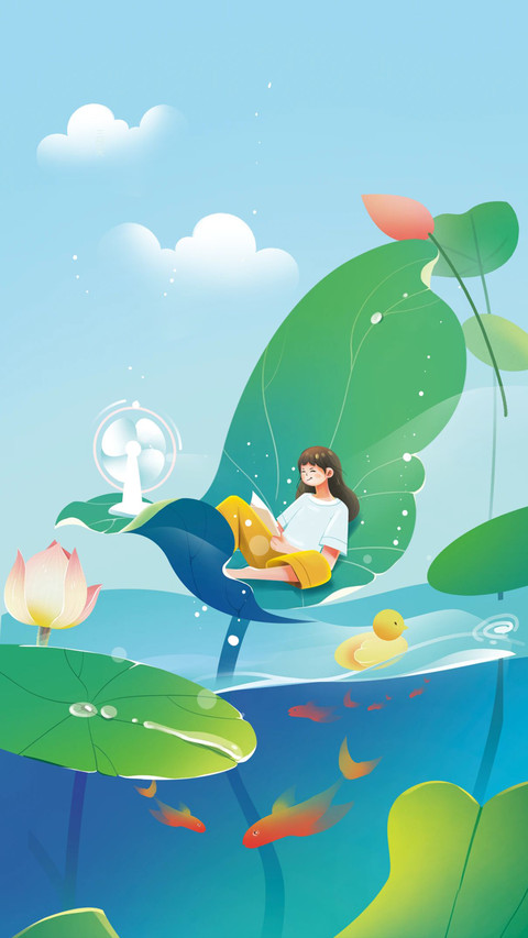 大暑至夏正浓-锐景创意 preview