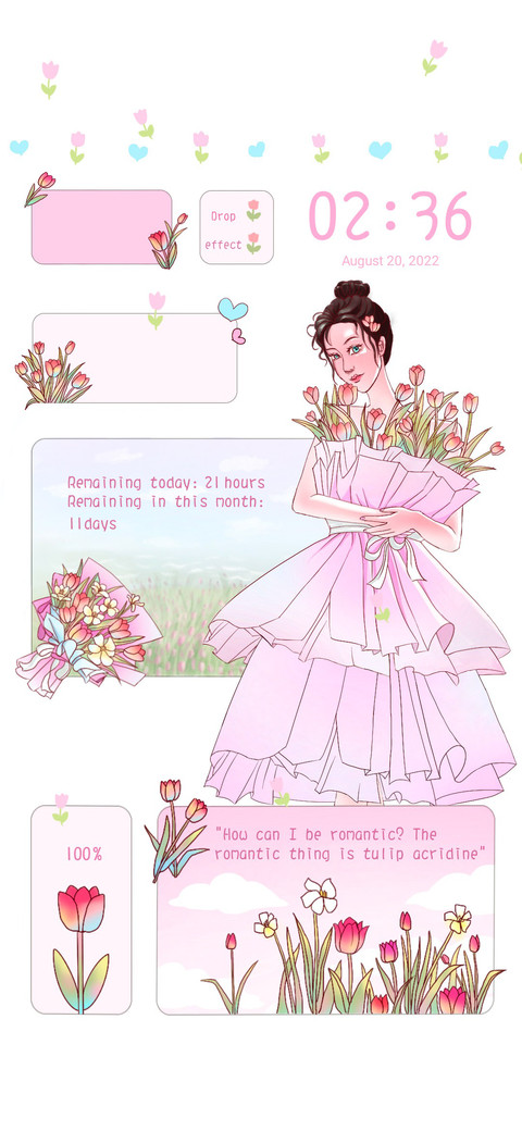 tulip girl preview