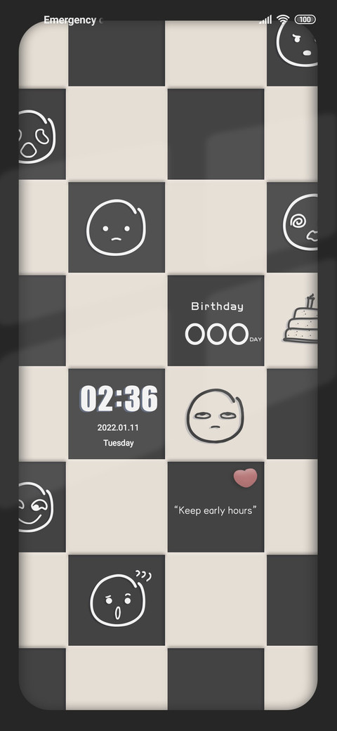 Simple chessboard preview