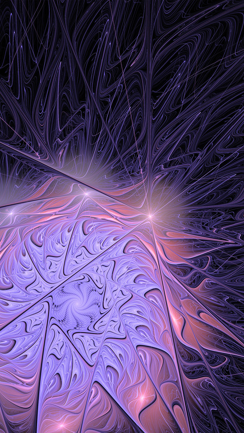 Purple fractal pattern preview