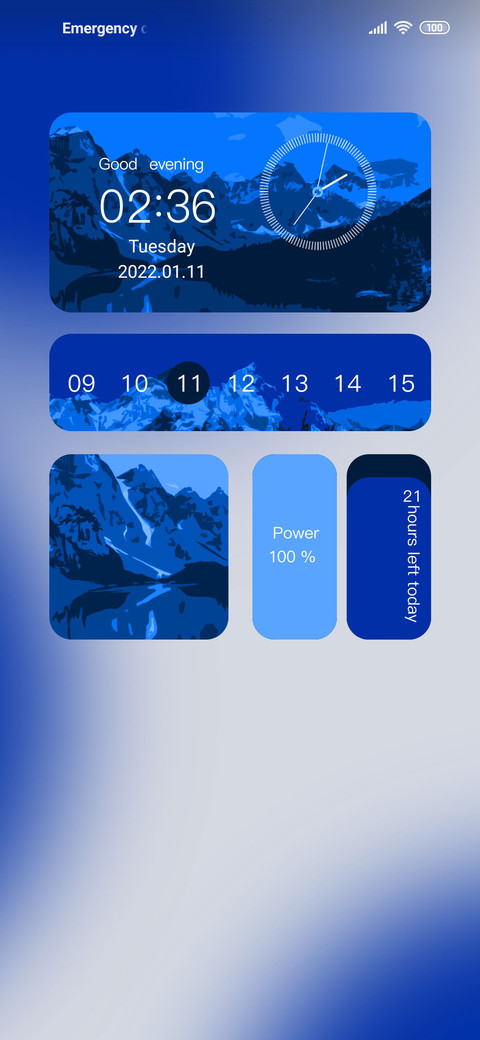 Klein Blue Peak preview