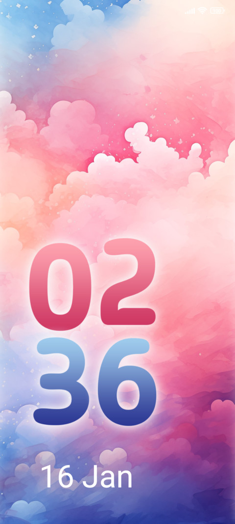 colorful clouds preview