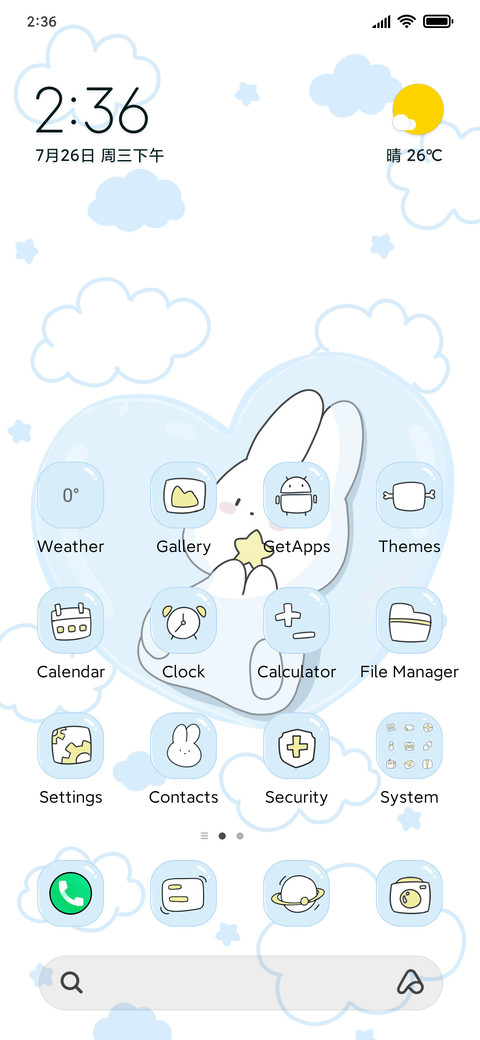 Rabbit BubbleCloud preview