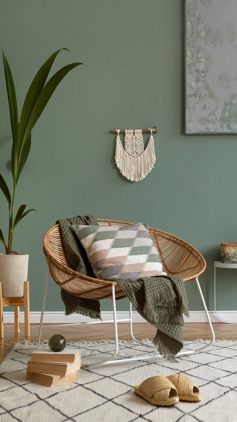 Stylish Composition of Creative and Cozy Living Room preview