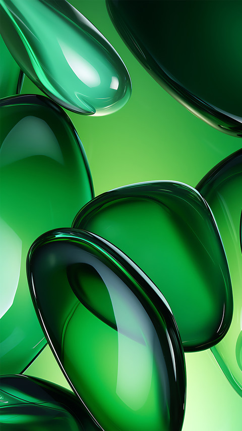 Green stone abstract preview