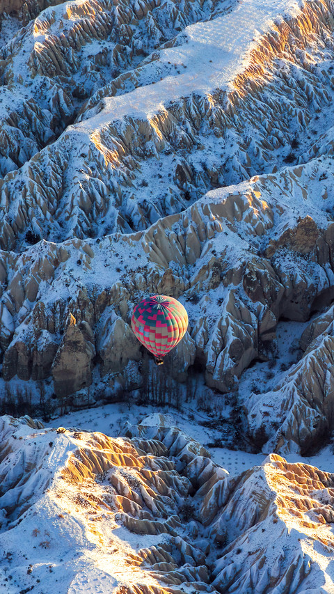 The folds of the cappadocia canyon preview