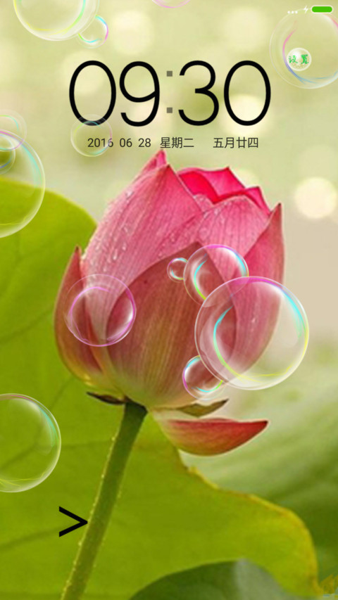 夏荷（泡泡特效） preview