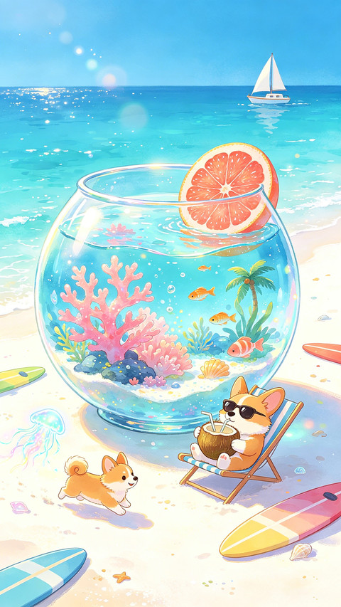 小动物的悠闲夏日时光 preview