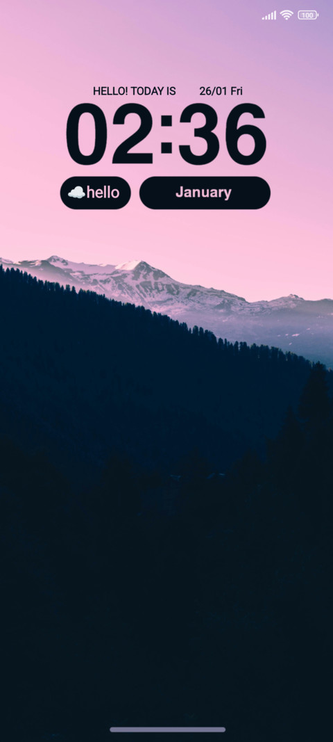 Landscape preview