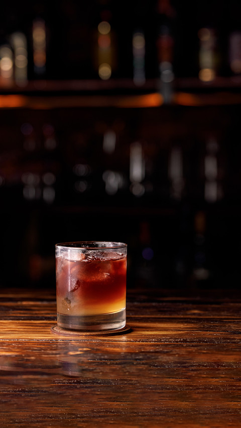 Whiskey New York Sour Cocktail Vertical Screen preview