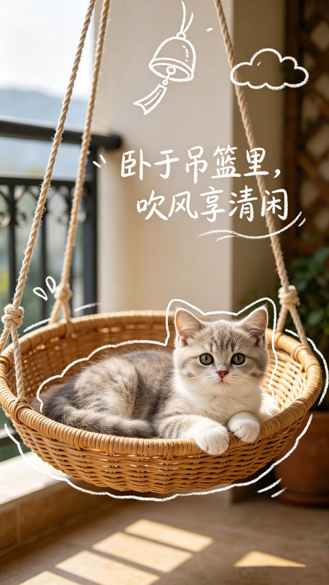 小猫闲渡岁岁时光 preview