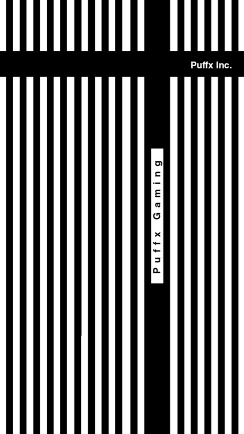 Black In White straight line preview