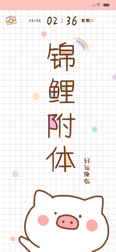 2020锦鲤附体 preview