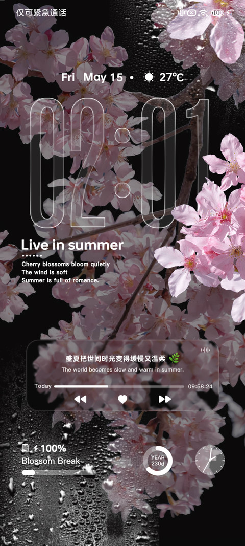 OS生如夏花 景深 preview