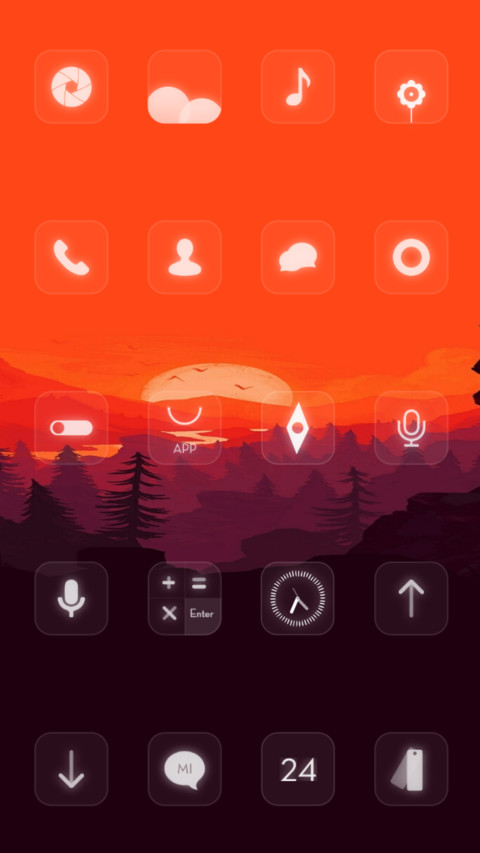 Dark Orange v10 preview