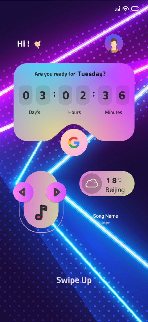 Neon Lines preview
