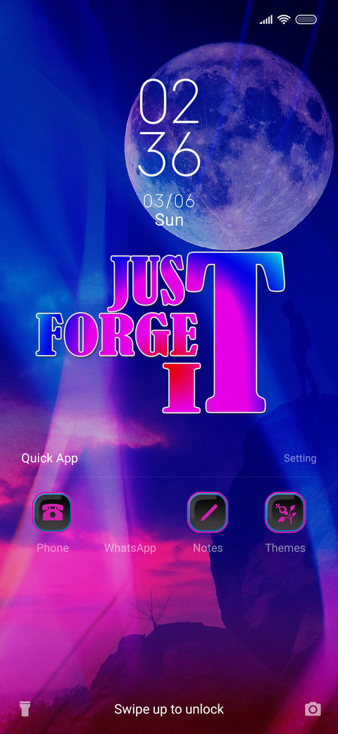 Just Forget it preview
