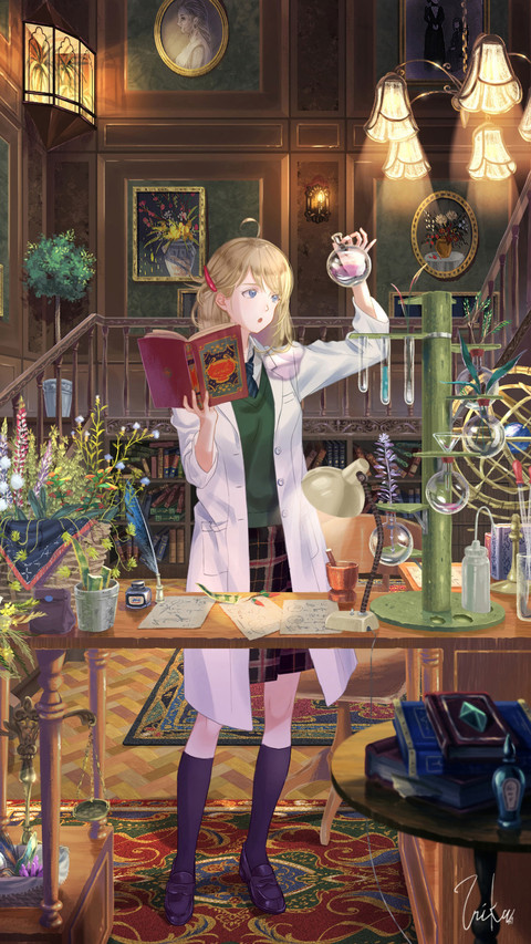 认真的少女 preview