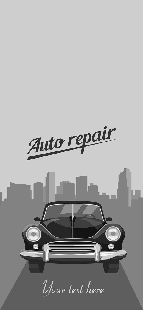 插画汽车-拍信图库 preview