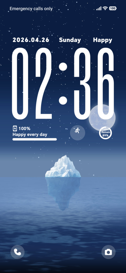 Starry Glacier preview