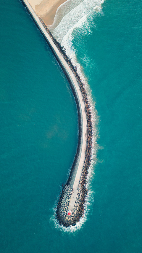 Overlooking the lighthouse of the shenzhou peninsula preview
