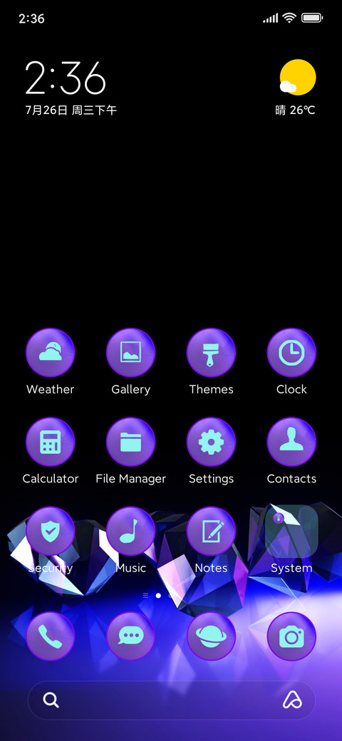 amoled crystals preview
