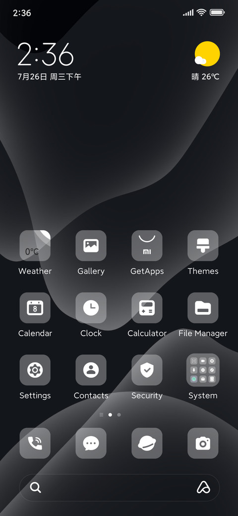 Obsidian Black preview