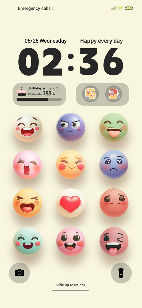 Mood diary preview