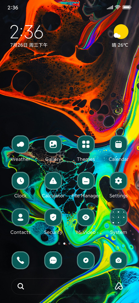Color Surface preview