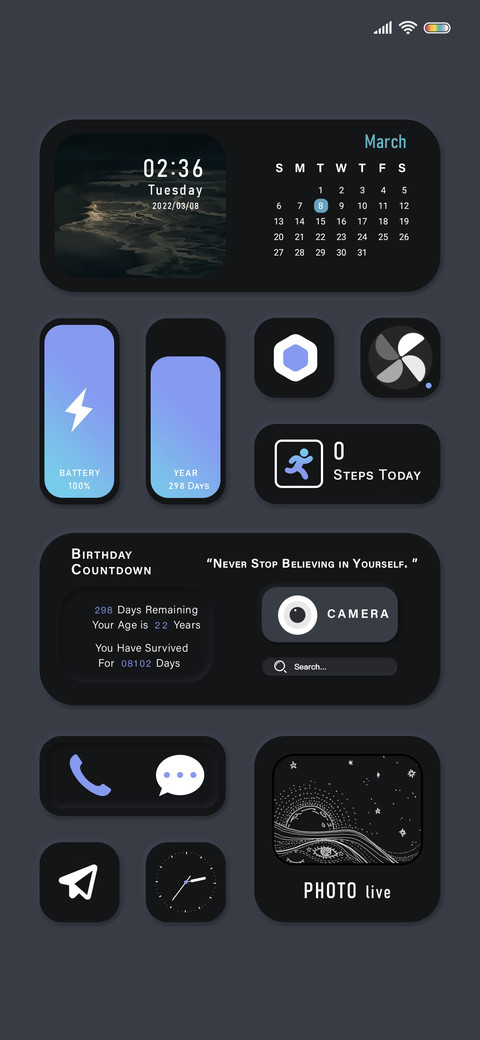 Dark [Simple] preview