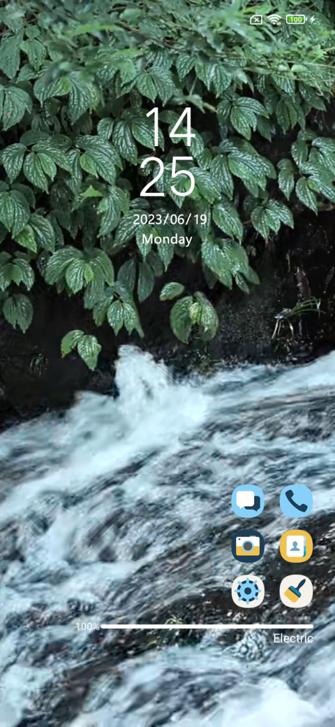 Mountain waterfall preview