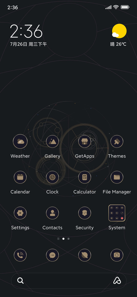 Business dial preview