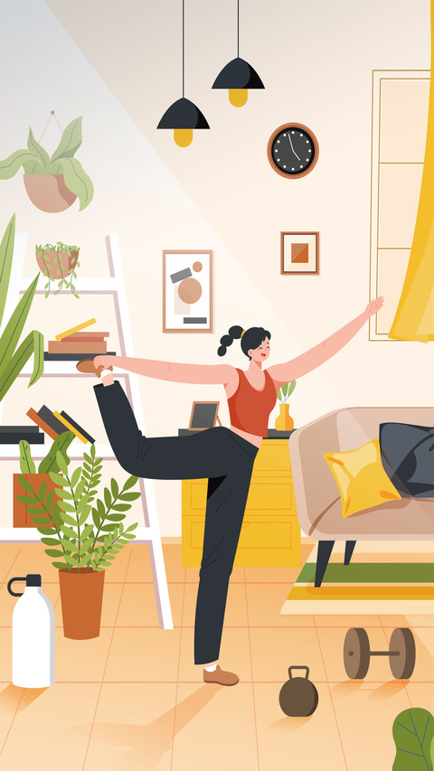 A good way to exercise at home preview