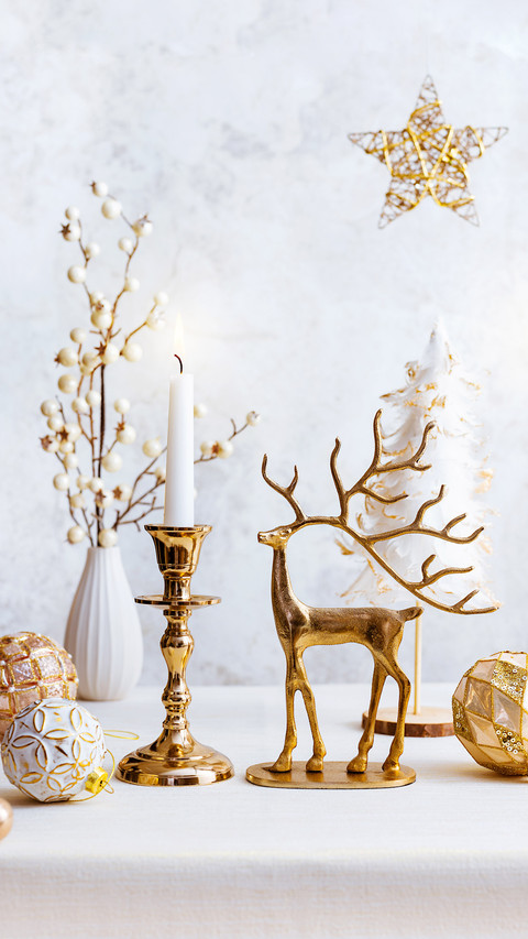Christmas composition for home interior preview