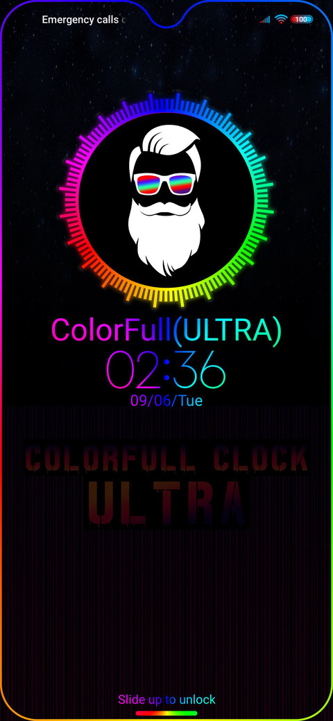 COLORFULCLOCKULTRA miui theme