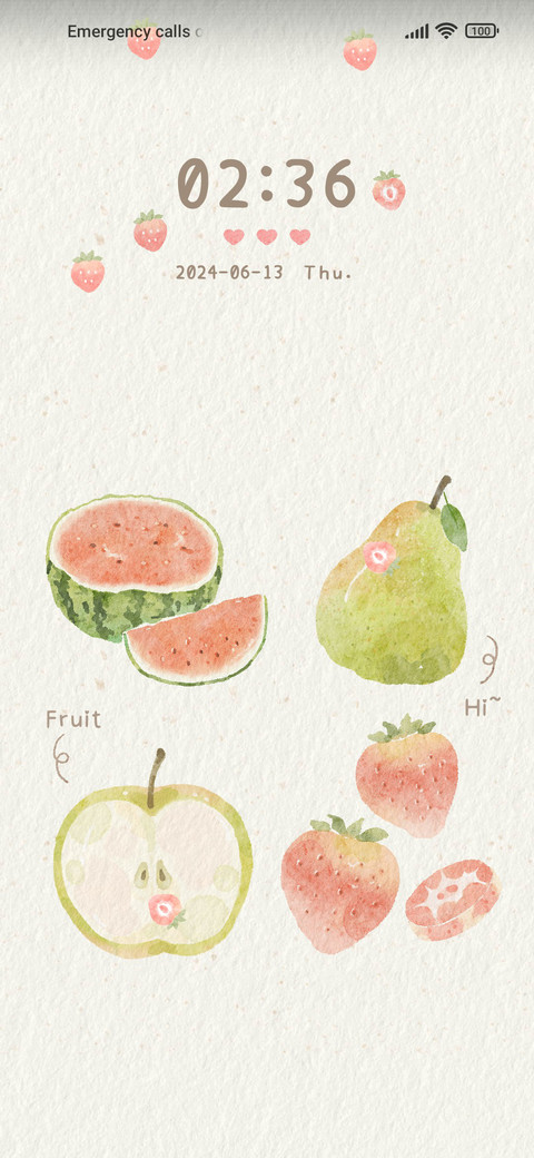 Custom fruit party preview