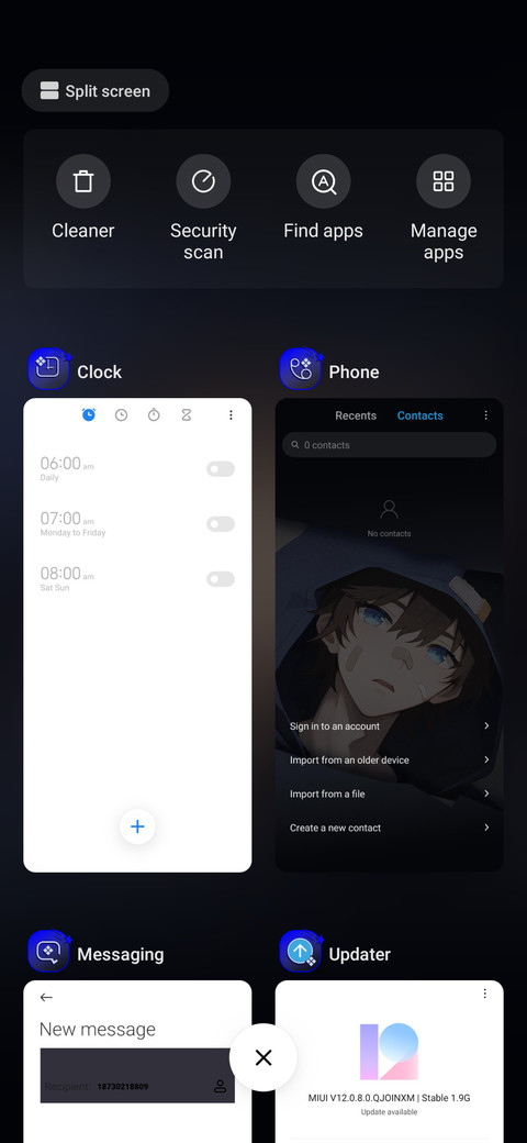 A solitary youth miui theme