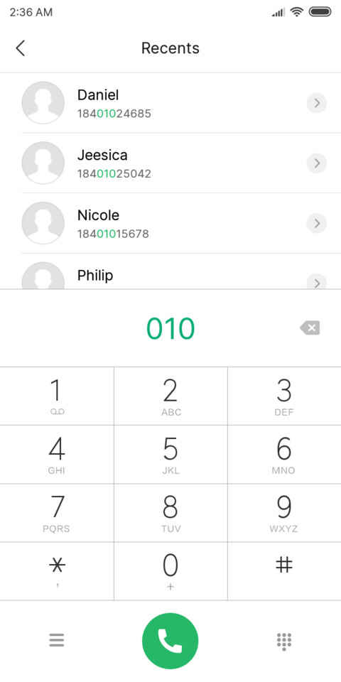 InterUI Hinted Font preview