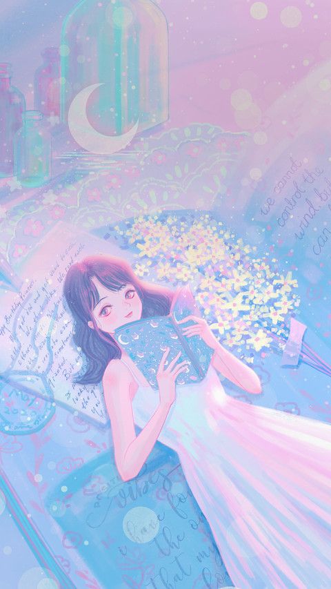 Beautiful Girl is Lying Reading preview