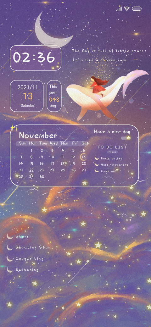 Falling stars preview