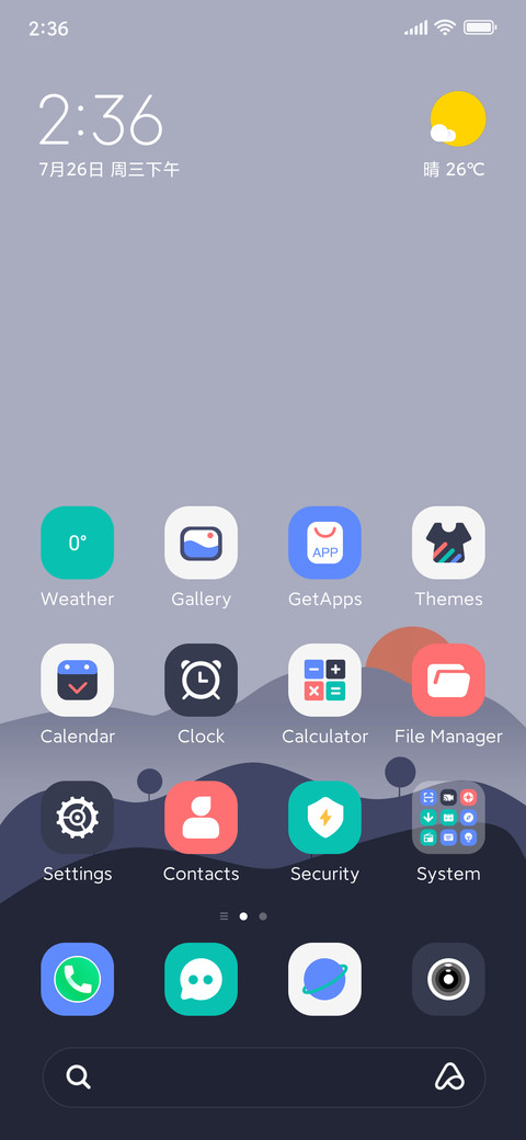 Landscape preview