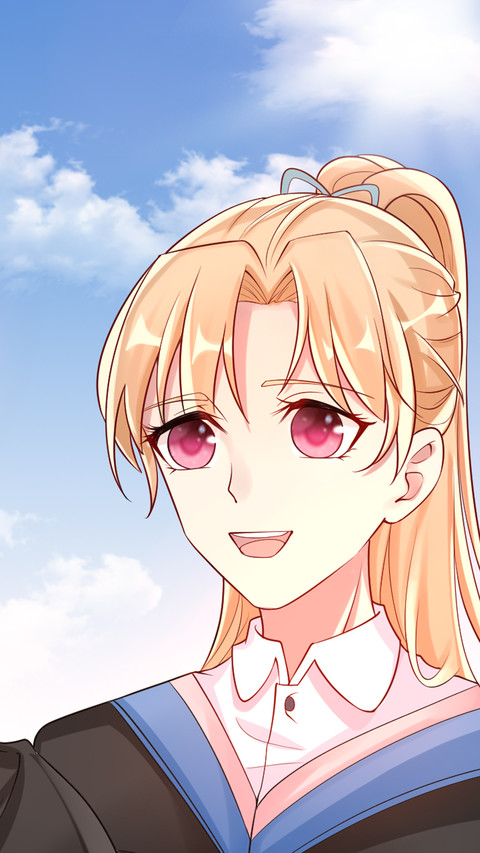 可爱少女甜蜜笑容-仟绘动漫 preview