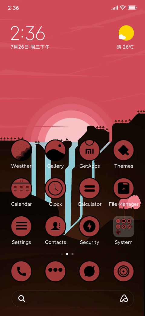 Waterfall preview