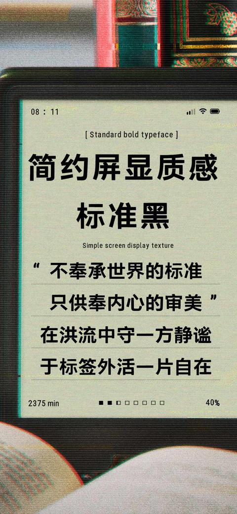 简约屏显质感标准黑 preview