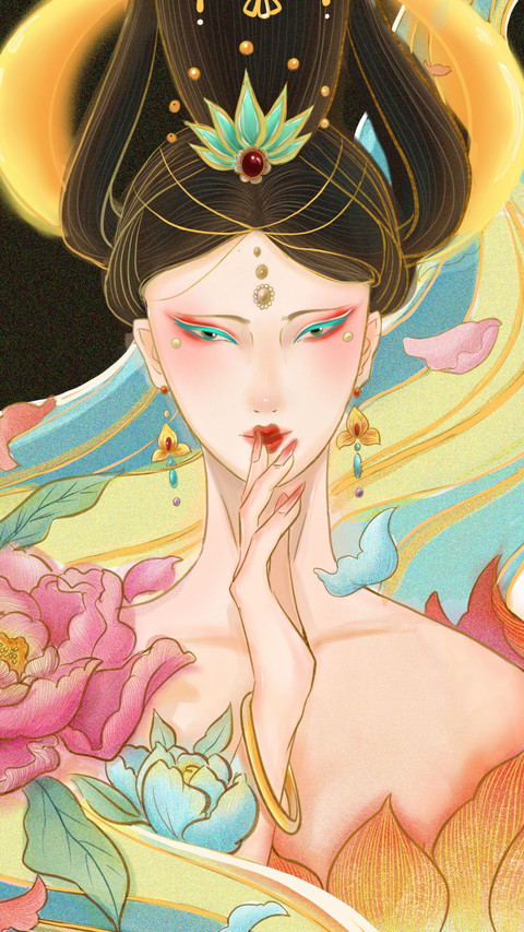 Graceful Girl from Dunhuang preview