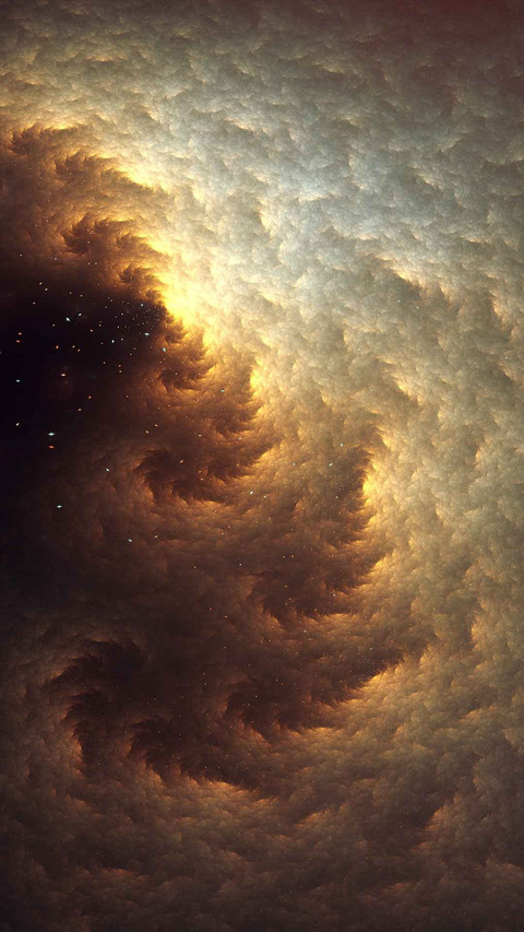 Sunset sea of clouds preview