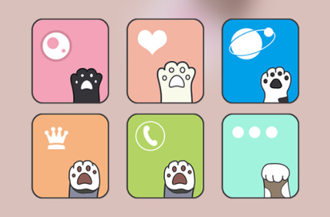 会动的猫爪 preview